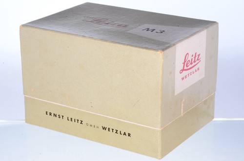 Leica empty box genuine - m3, box,