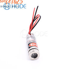 Focusable 650nm 5mW 5V Red Cross Line laser Diode Module head for Marking Line