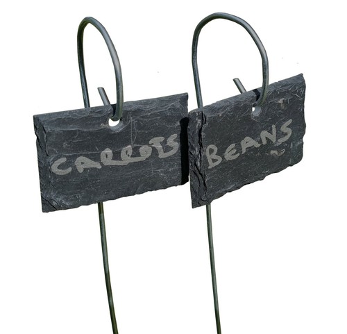Natural slate garden gifts - slate,