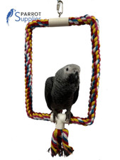 Parrot Supplies Colourful Rope