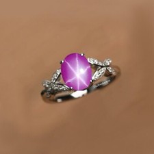 Elegant star ruby ring - ruby,