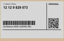 NGK LMAR9J-9E 12129829073 BMW