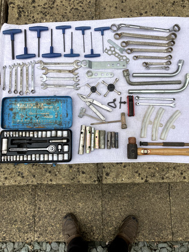 Vintage garage tools - vintage,