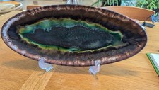 Large Oval Hand Glazed Serving