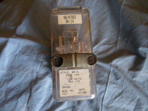 Railway signal relay contact - railway,