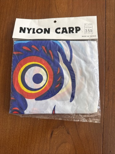 Vintage nylon carp windsock - vintage,