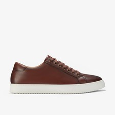 Clarks Mens Lockton Lace Tan