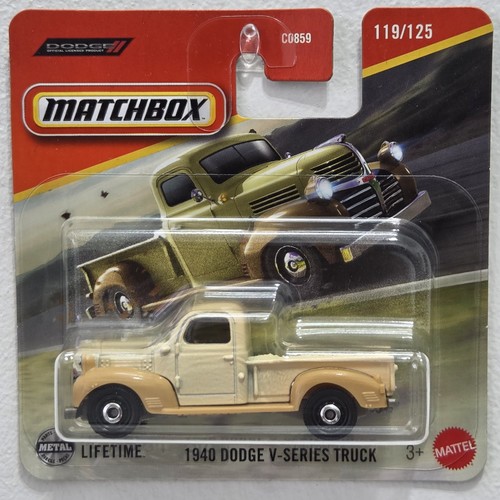 Matchbox 1940 dodge series - matchbox,
