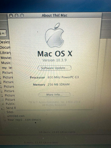 Apple ibook white notebook - apple,