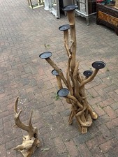 Driftwood Multi-Tier Candle Holder / Display Stand