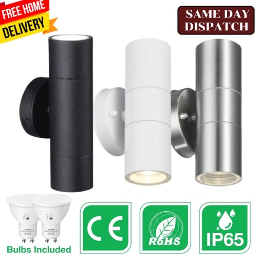 Down wall light gu10 ip65 - up,