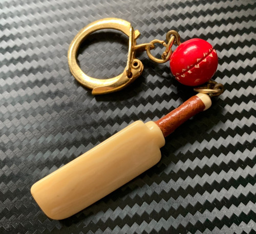Vintage 70s cricket bat ball - cricket,
