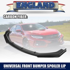 For MG ZS HS MG3 MG4 MG5 MG6 TF Carbon Fiber Front Bumper Lip Spoiler Splitter