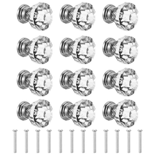 12pcs transparent acrylic door - 12pcs,