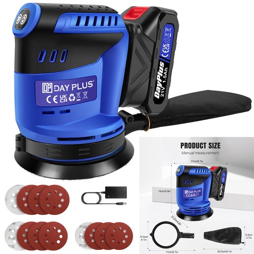 Cordless random orbit - orbit, sander