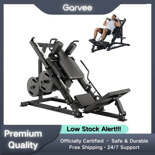 Leg press machine hack - 2-in-1,