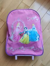 Disney Princess GIRLS CABIN TROLLEY CASE WHEELED BAG SUITCASE HAND LUGGAGE