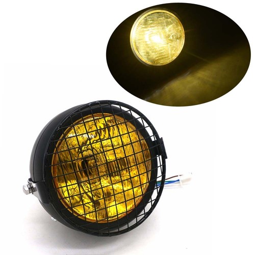 Yellow grill motorcycle - yellow,