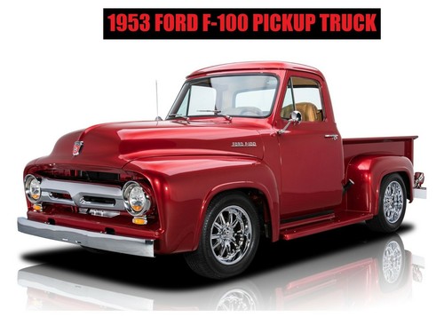 1953 ford f100 pickup - 1953,