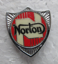 Vintage Norton Enamel Badge