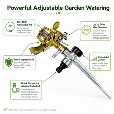 Pulsating garden sprinkler - garden,