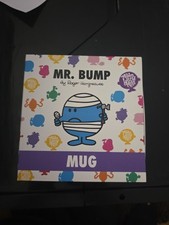 Official Mr. Men Little Miss MR. BUMP Mug  "Some Days, Stuff Just Breaks" Boxed