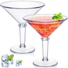Giant Martini Plastic Glasses