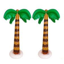2x Inflatable Palm Tree Blow