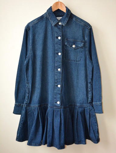 Scoop blue denim stud - denim,