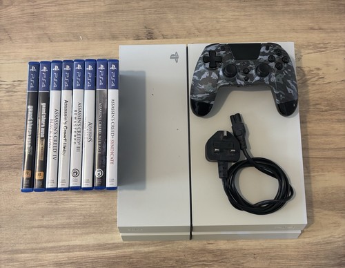 Ps4 white console bundle - white,