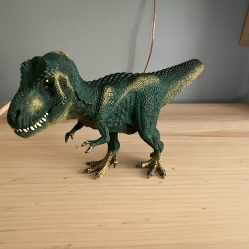Green rex tyrannosaurus - tyrannosaurus,