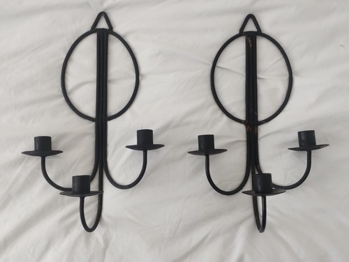 Vintage black iron wall - vintage,