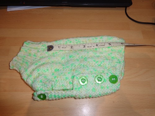 Hand knitted dog - 6",