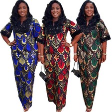 African Dashiki Women Printed