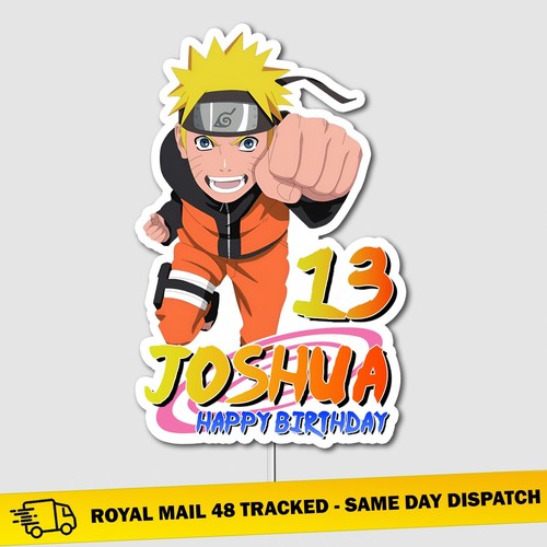 Personalised name age - personalised, naruto
