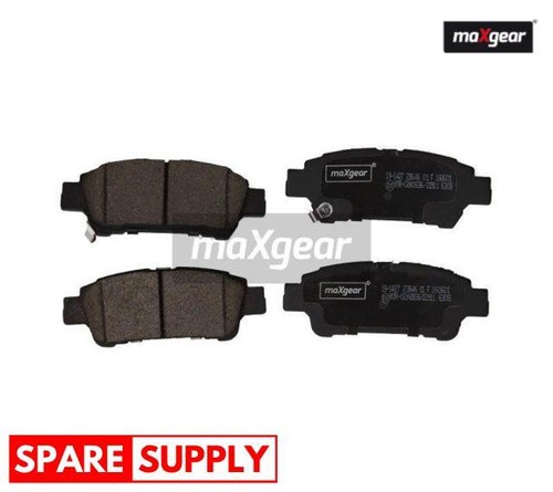 Brake pad set disc - disc, for