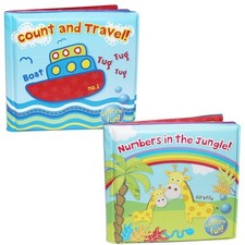 Baby Bath Books Set of 2