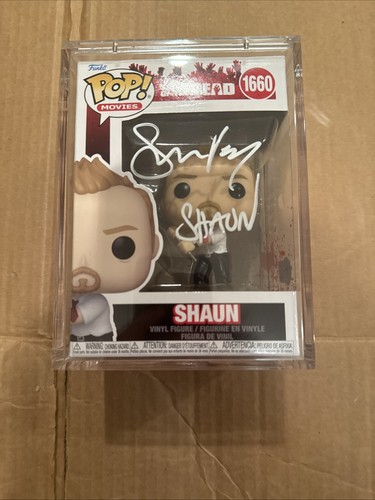 Simon pegg signed - shaun, the