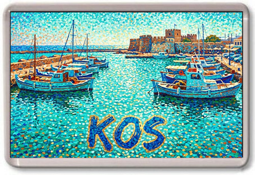 Fridge magnet kos - fridge,