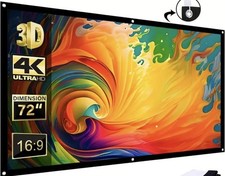 72" 16:9 Wall Mountable