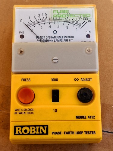 Robin phase earth loop - -,