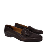 Gabor Shoes Brown Leather Flat