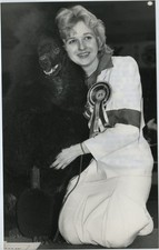 Marita Gibbs Standard Poodle Tommy Crufts Dog Show Winner Best Breed 1985 Photo