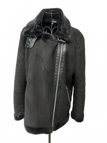 Topshop faux shearling aviator - topshop,