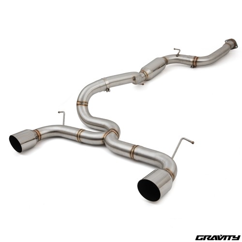 Stainless cat back - stainless,