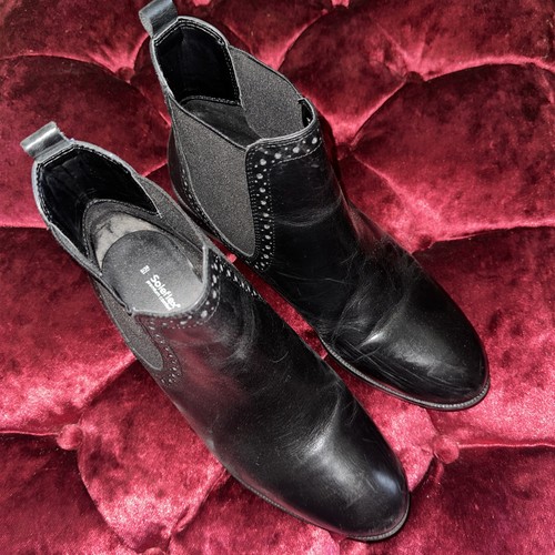 Womens soleflex leather black - soleflex,