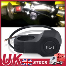 7/8" Handlebar Kill Stop Switch Horn Button For Motorcycle Motorbike Universal