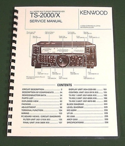 Kenwood 2000 service - ts-2000,