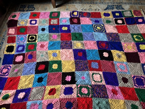 Handmade multicoloured granny - handmade,