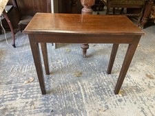 Vintage Brown Wooden Side End Hall Table 62 x 29 cm x 53 cm high